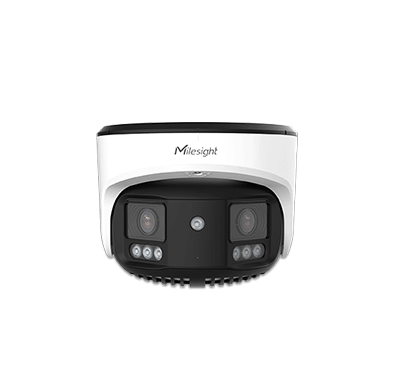Milesight AI TrueColor Dual-sensor 180° Panoramic Network Camera